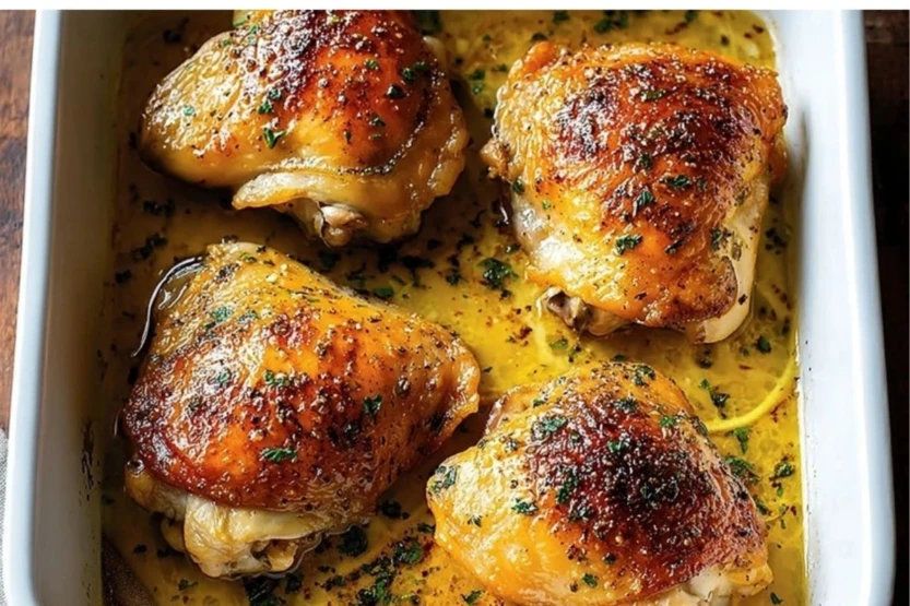 Quick 30 Minute Oven Boneless Skinless Chicken Thighs