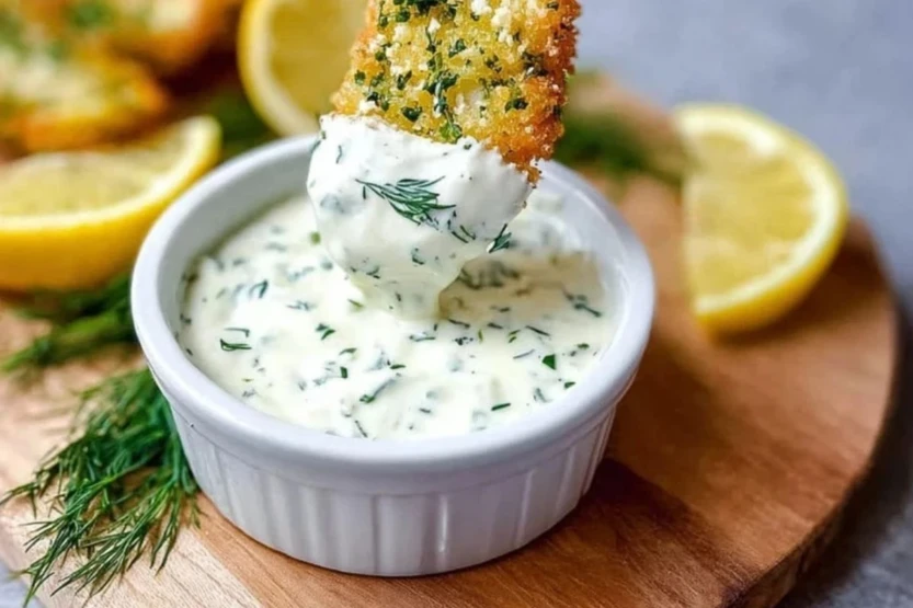 Creamy Homemade Tartar Sauce