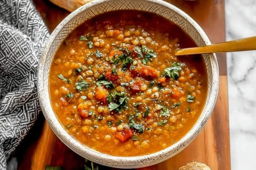 Easy Homemade Lentil Soup