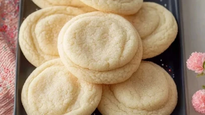 Homemade Small Batch Sugar Cookies