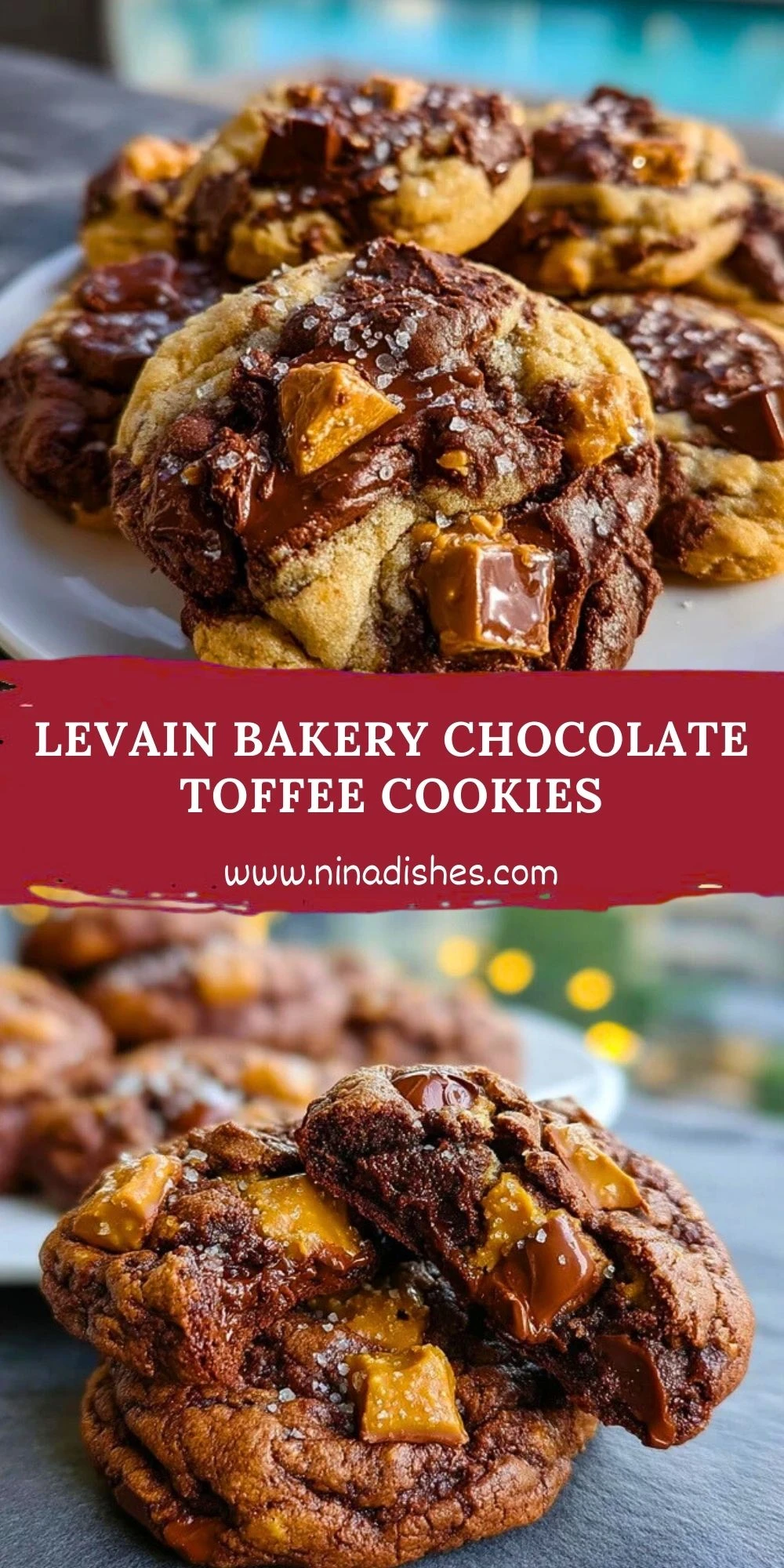 Levain Bakery Chocolate Toffee Cookies (2)