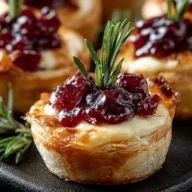 Cranberry Brie Bites