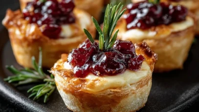 Cranberry Brie Bites