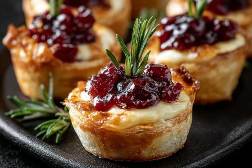 Cranberry Brie Bites