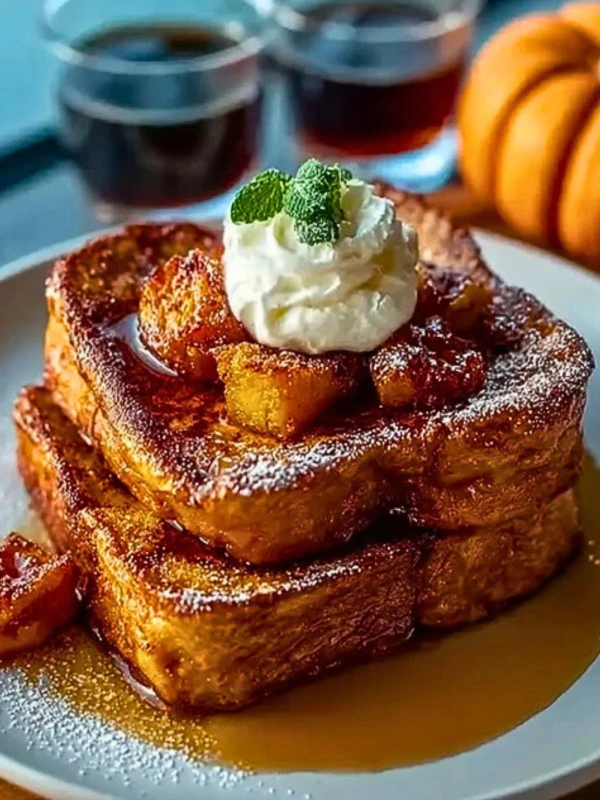 Fall Pumpkin French Toast Breakfast (1)