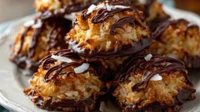 No-Bake Samoa Cookies