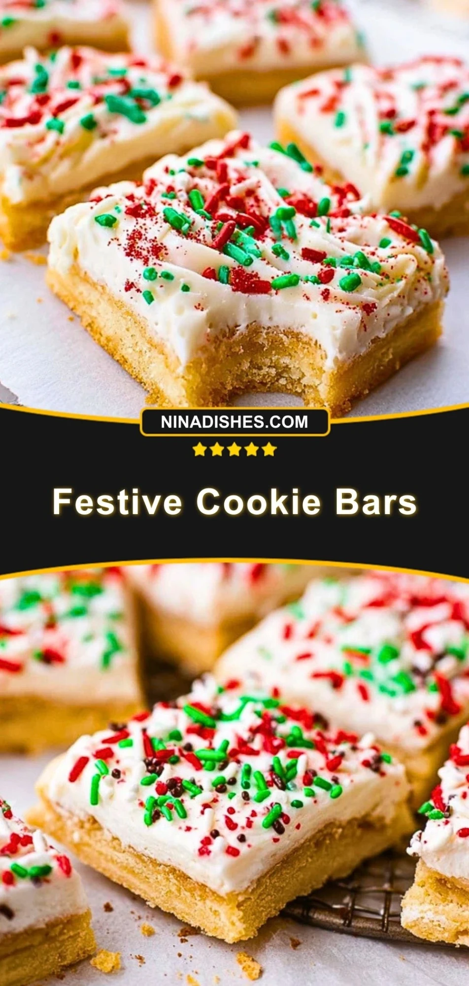 Festive Cookie Bars (3)