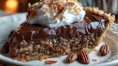 German Chocolate Pie