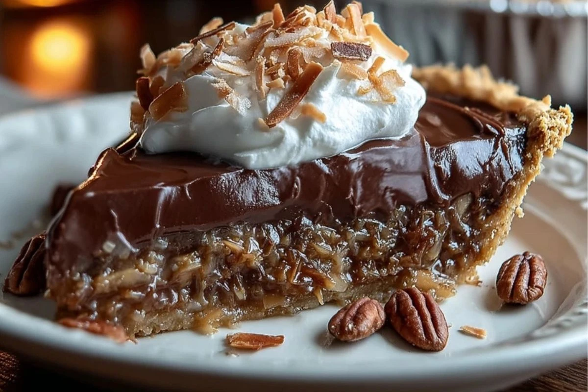 German Chocolate Pie