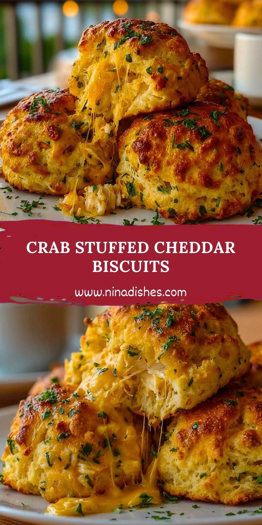 Crab Stuffed Cheddar Biscuits (2)