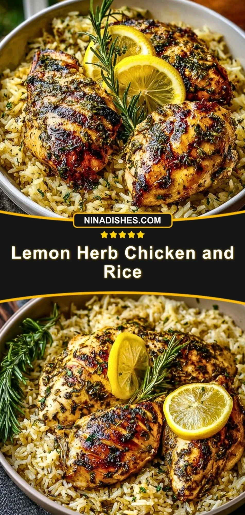 Lemon Herb Chicken and Rice (3)