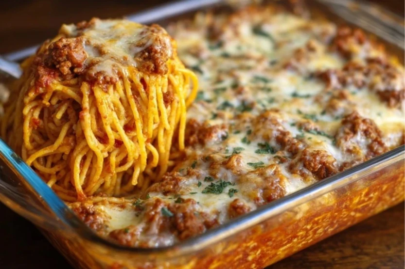 Million Dollar Spaghetti Casserole