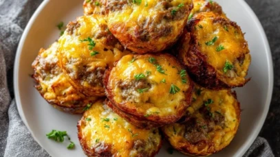 Sausage Hashbrown Bites