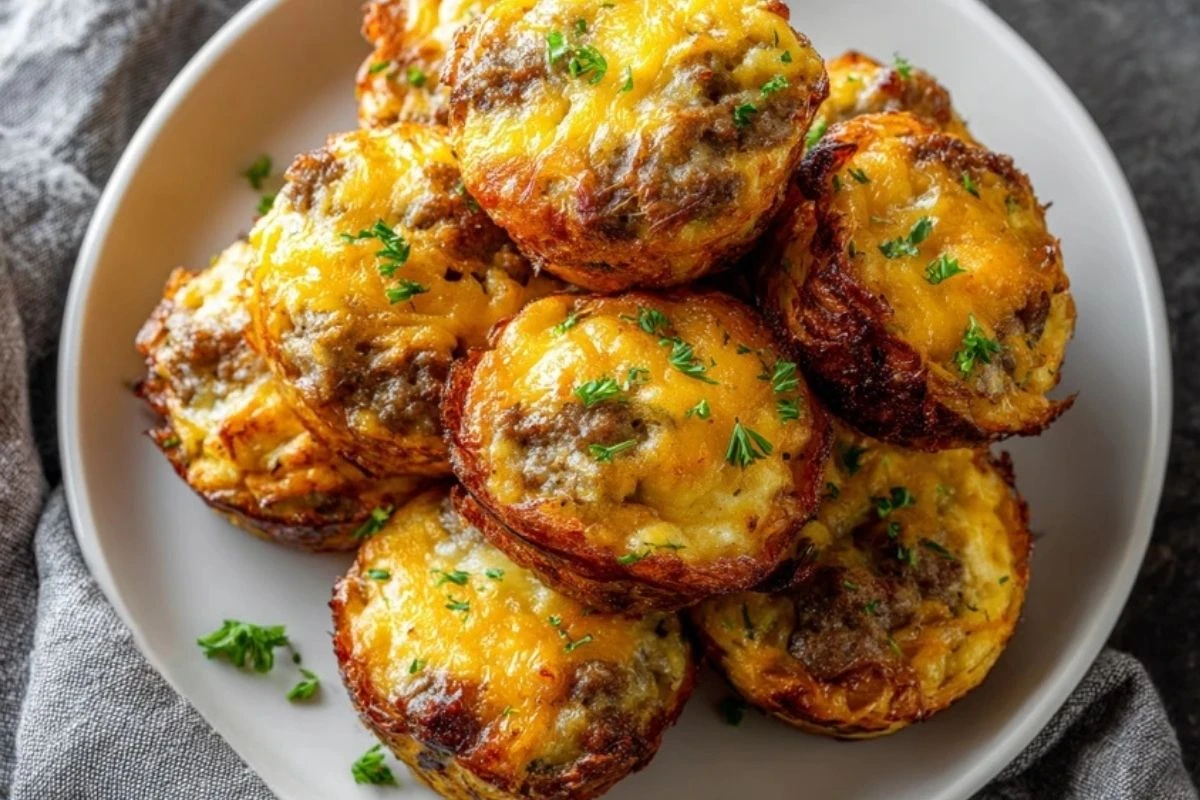 Sausage Hashbrown Bites