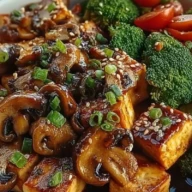 Mushroom and Tofu Stir-Fry