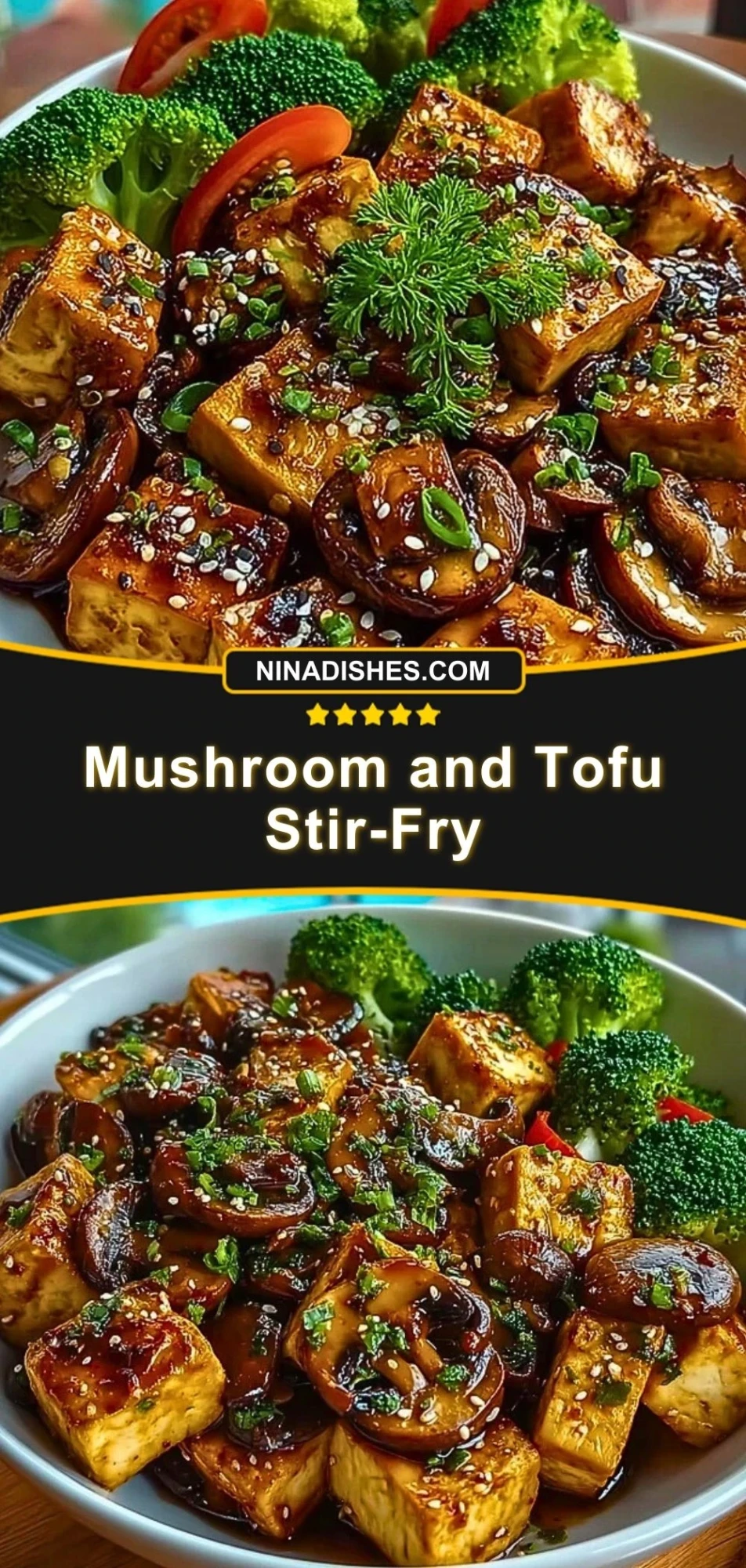 Mushroom and Tofu Stir-Fry (3)