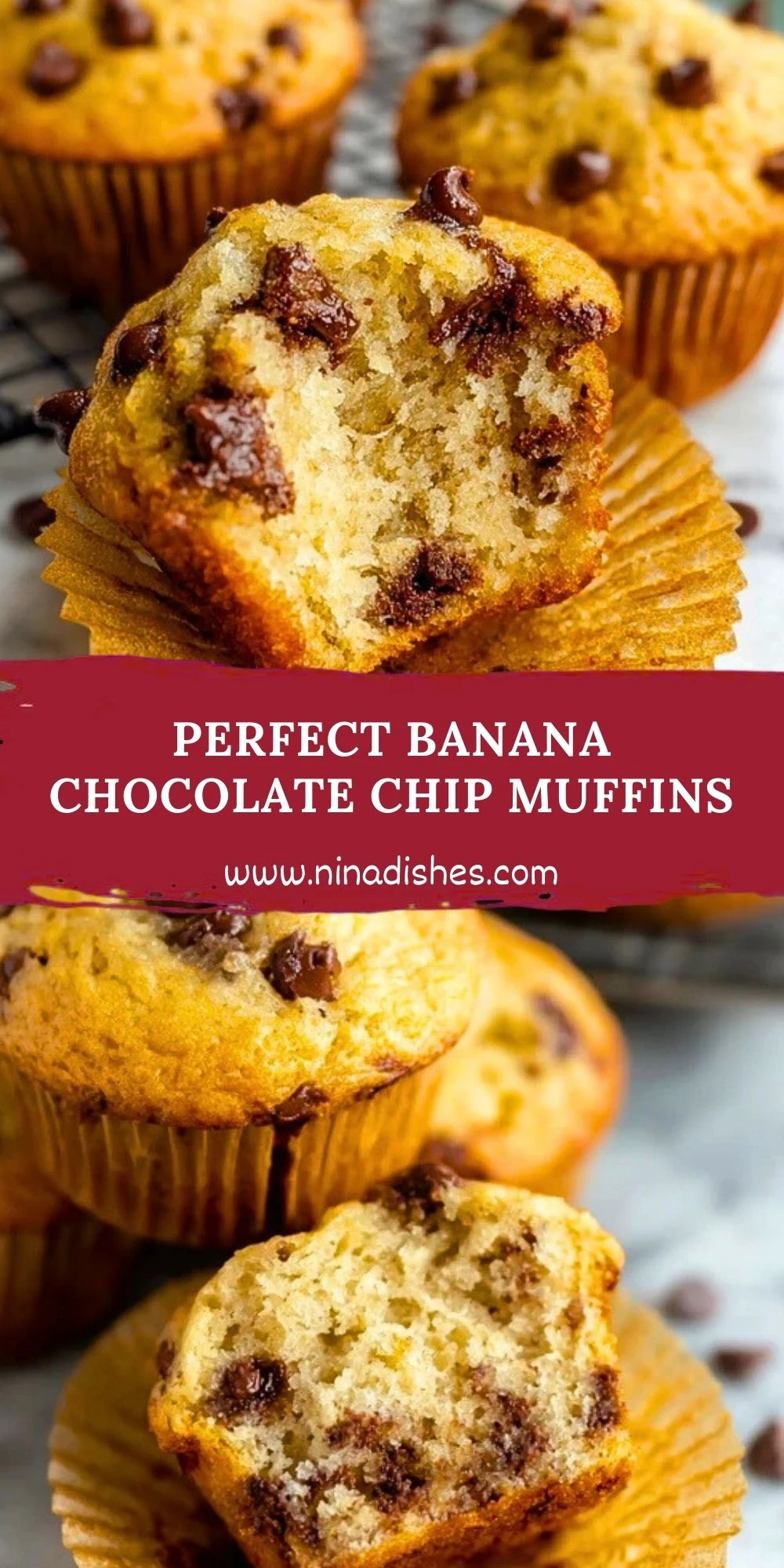 Perfect Banana Chocolate Chip Muffins (2)