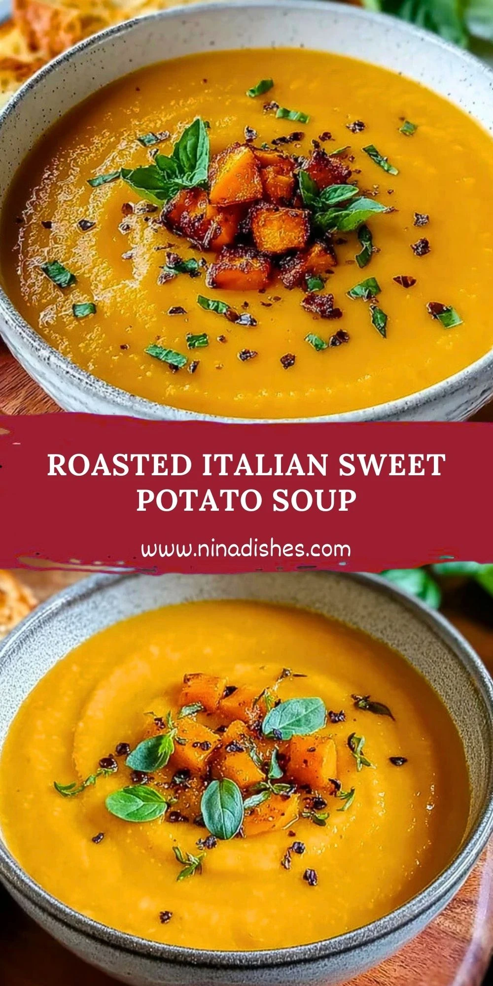 Roasted Italian Sweet Potato Soup (2)