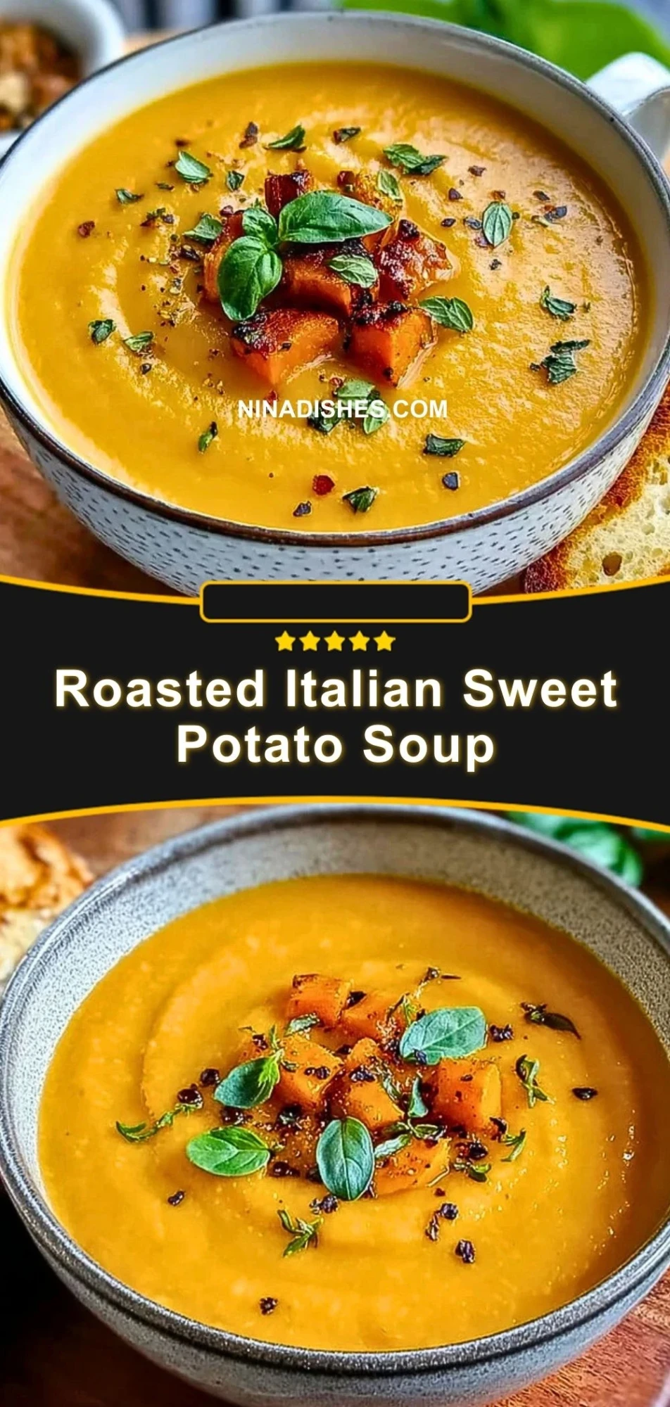 Roasted Italian Sweet Potato Soup (3)