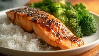 Mouthwatering Maple Glazed Baked Salmon