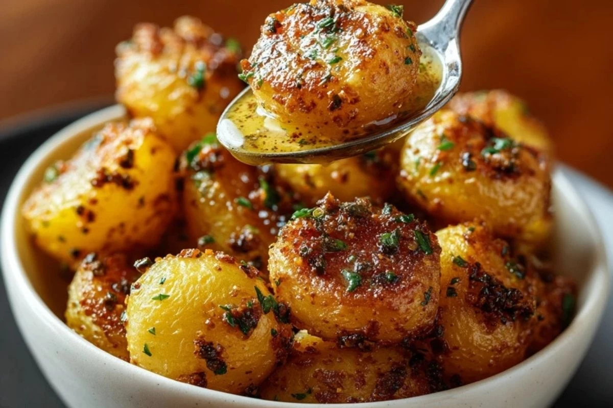 Mustard Potato Poppers