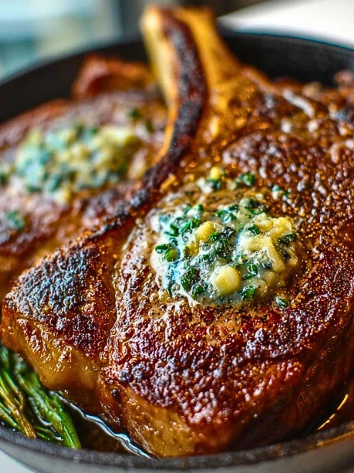 Pan Seared Ribeye Steak (1)