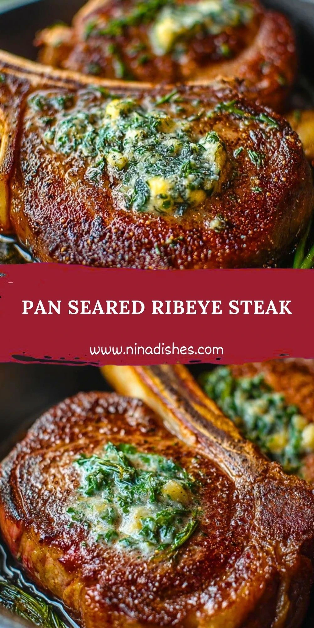 Pan Seared Ribeye Steak (2)