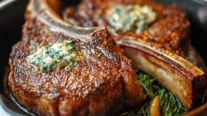 Pan Seared Ribeye Steak