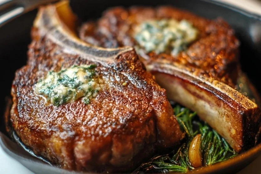 Pan Seared Ribeye Steak