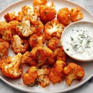 Buffalo Cauliflower Bites