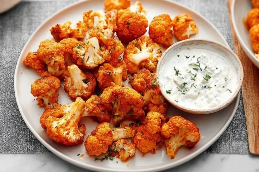 Buffalo Cauliflower Bites