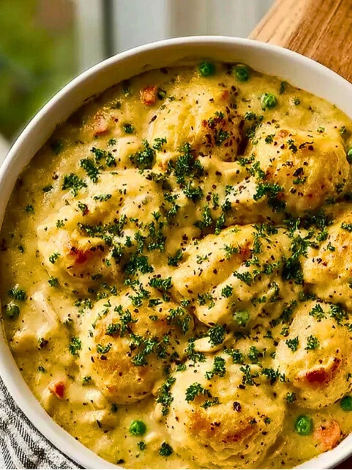 Irresistible Chicken And Dumplings With Biscuits (1)