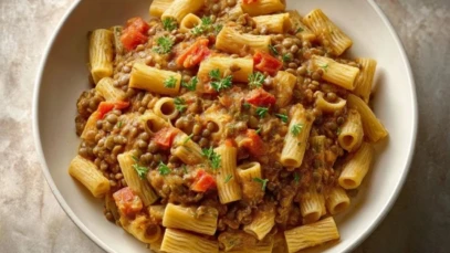 Nutritious Lentil Pasta Dish