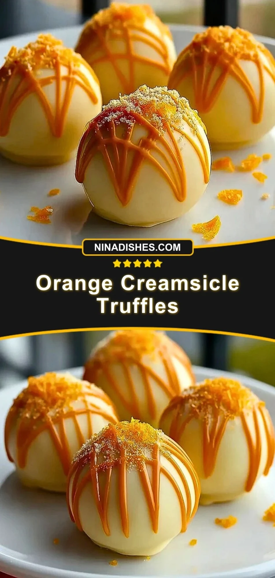Orange Creamsicle Truffles (3)