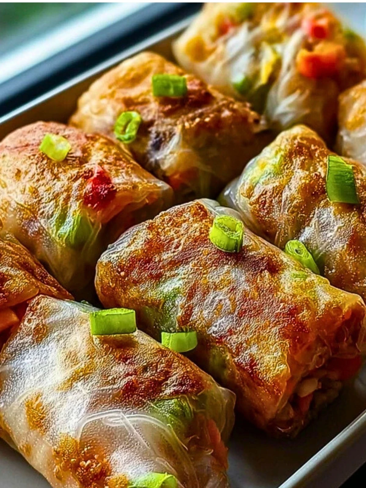 Taste Air Fryer Rice Paper Noodle Rolls (1)