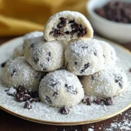 Chocolate Chip Snowball Cookies