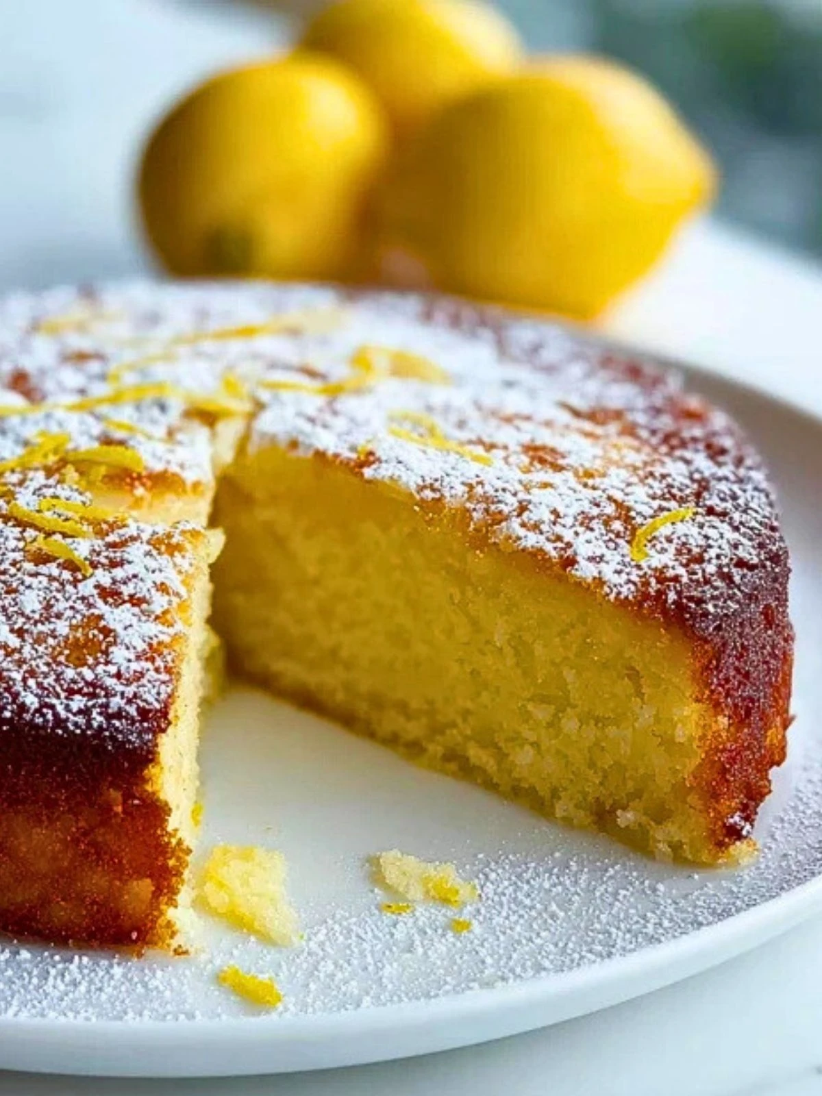 Lemon Almond Flourless Cake (1)