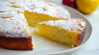 Lemon Almond Flourless Cake