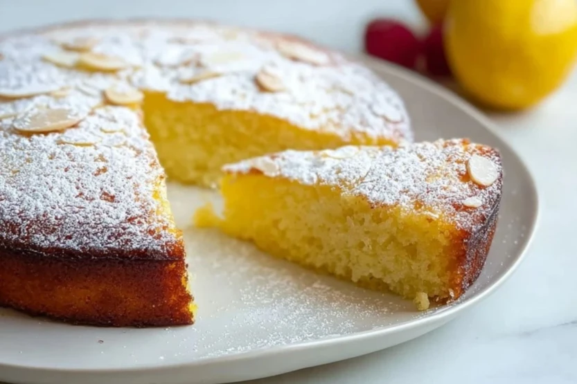 Lemon Almond Flourless Cake