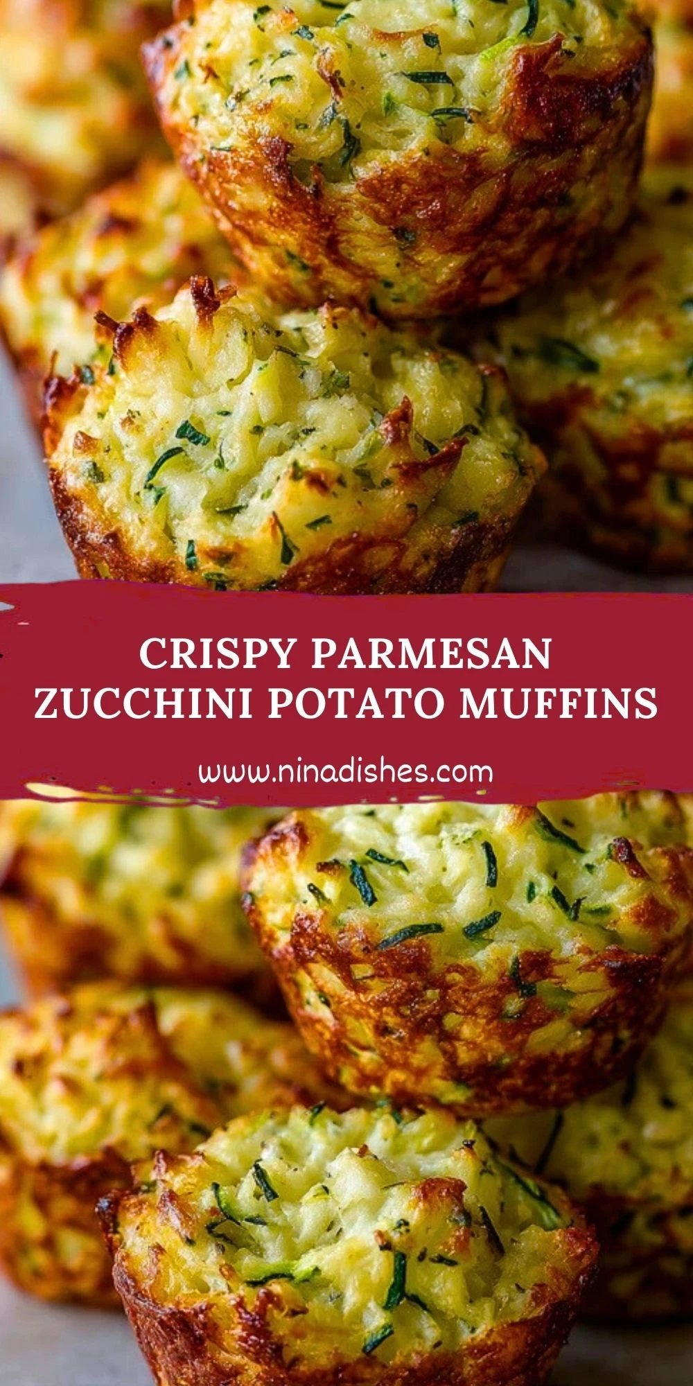 Crispy Parmesan Zucchini Potato Muffins (2)