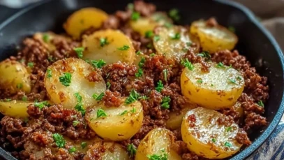 Easy Ground Beef Potato