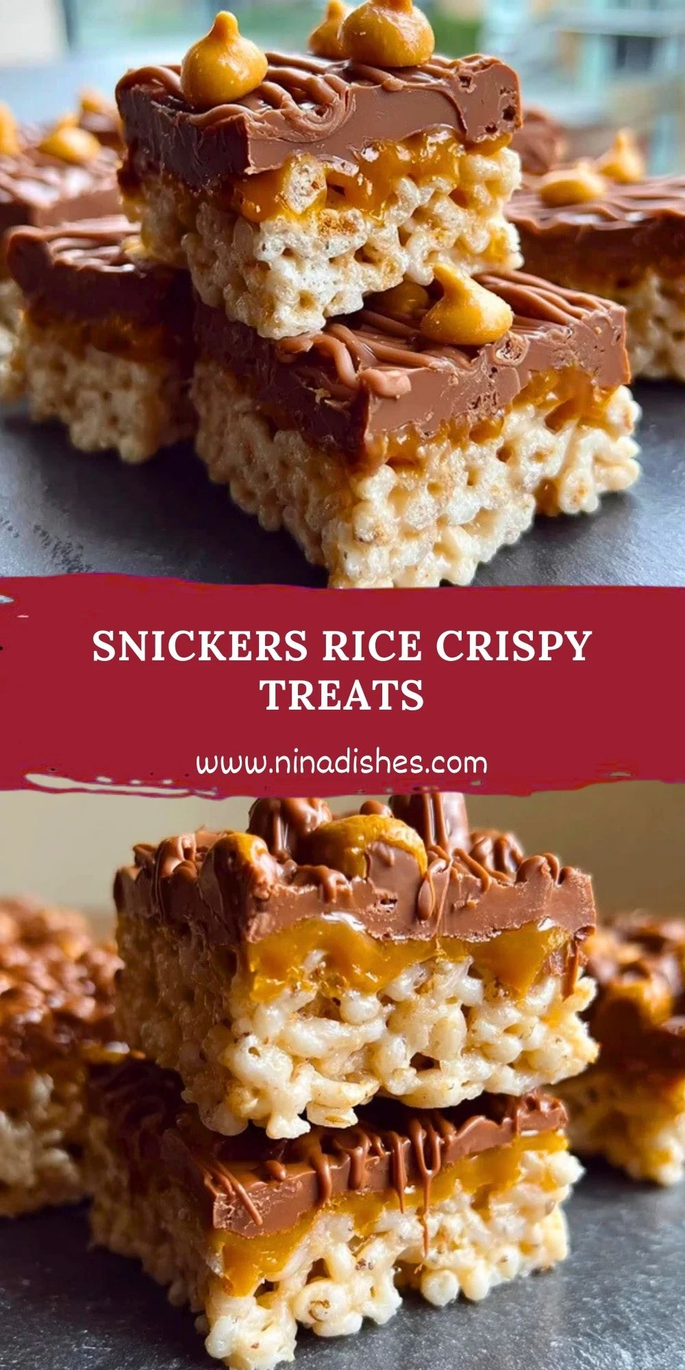 Snickers Rice Crispy Treats (2)