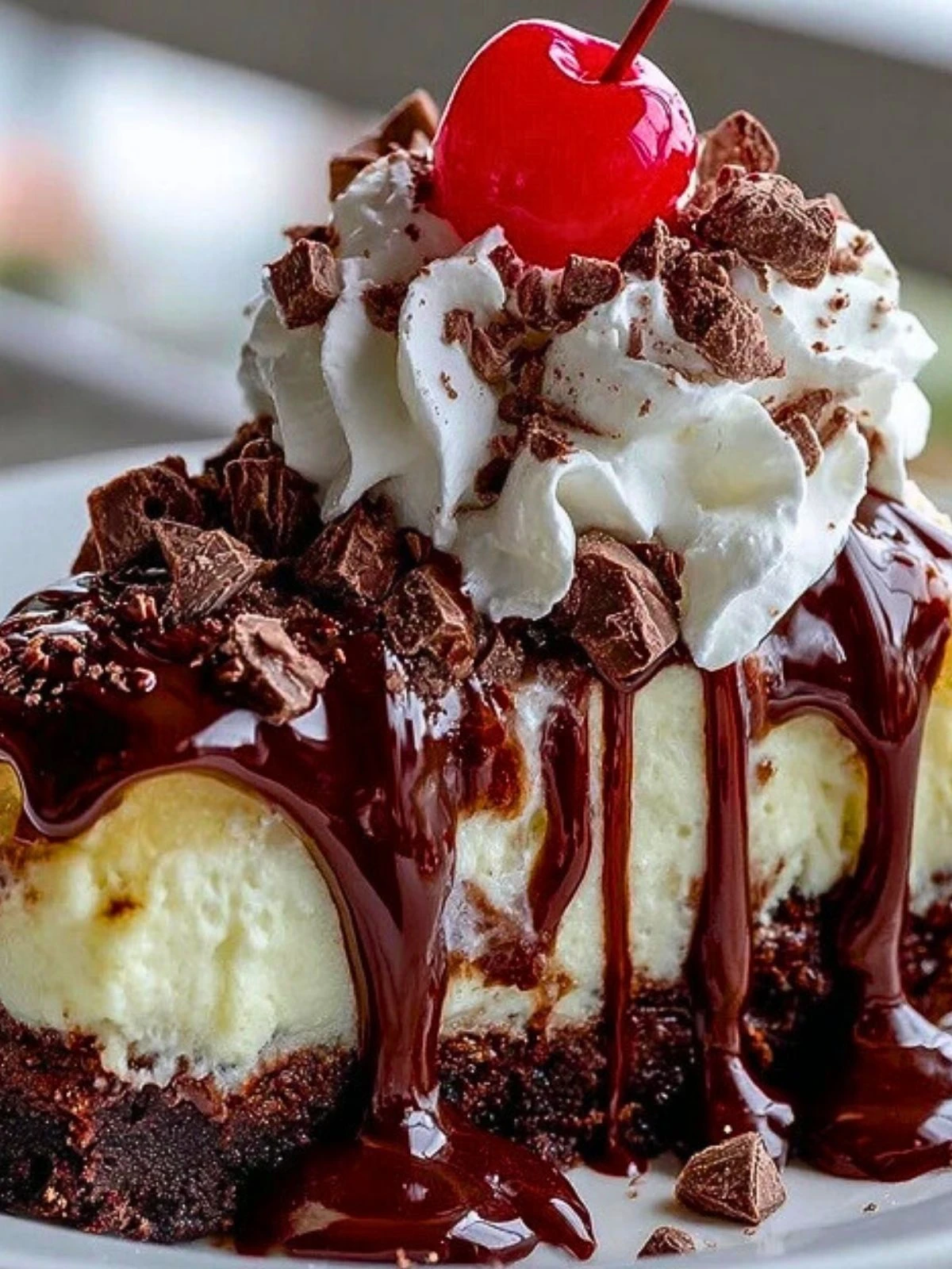 Hot Fudge Sundae Brownie Cheesecake (1)