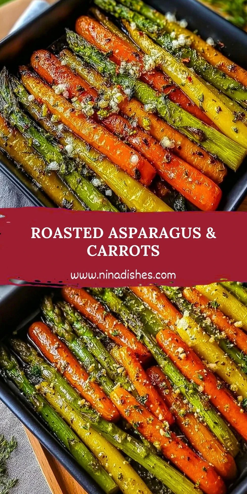 Roasted Asparagus & Carrots (2)