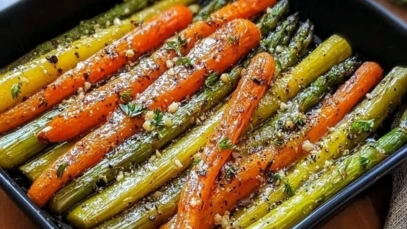 Roasted Asparagus & Carrots