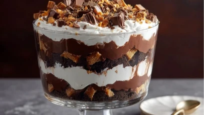 Chocolate Toffee Trifle