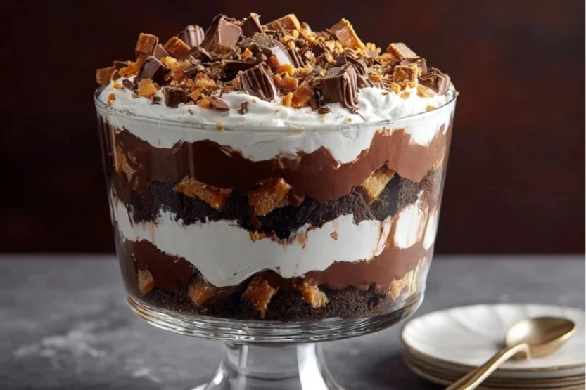 Chocolate Toffee Trifle