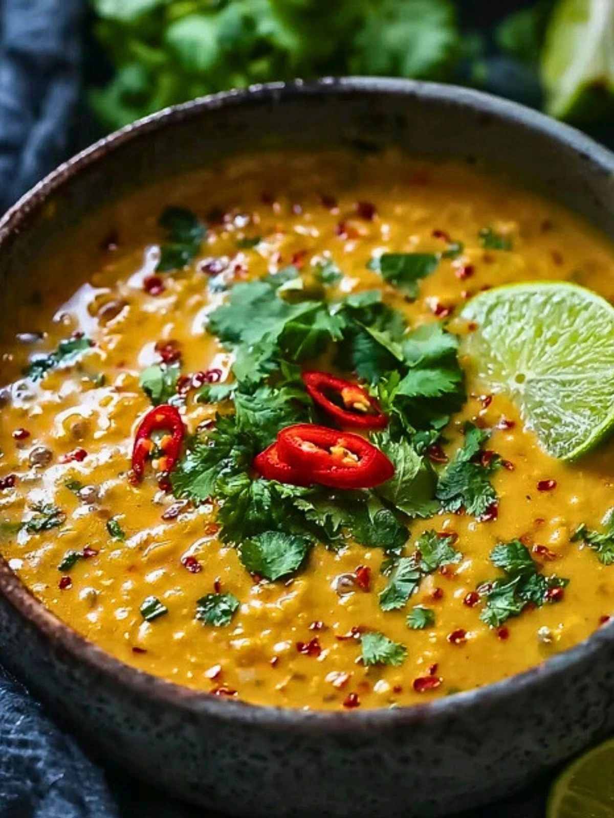 Creamy Thai Coconut Red Lentil Soup (1)