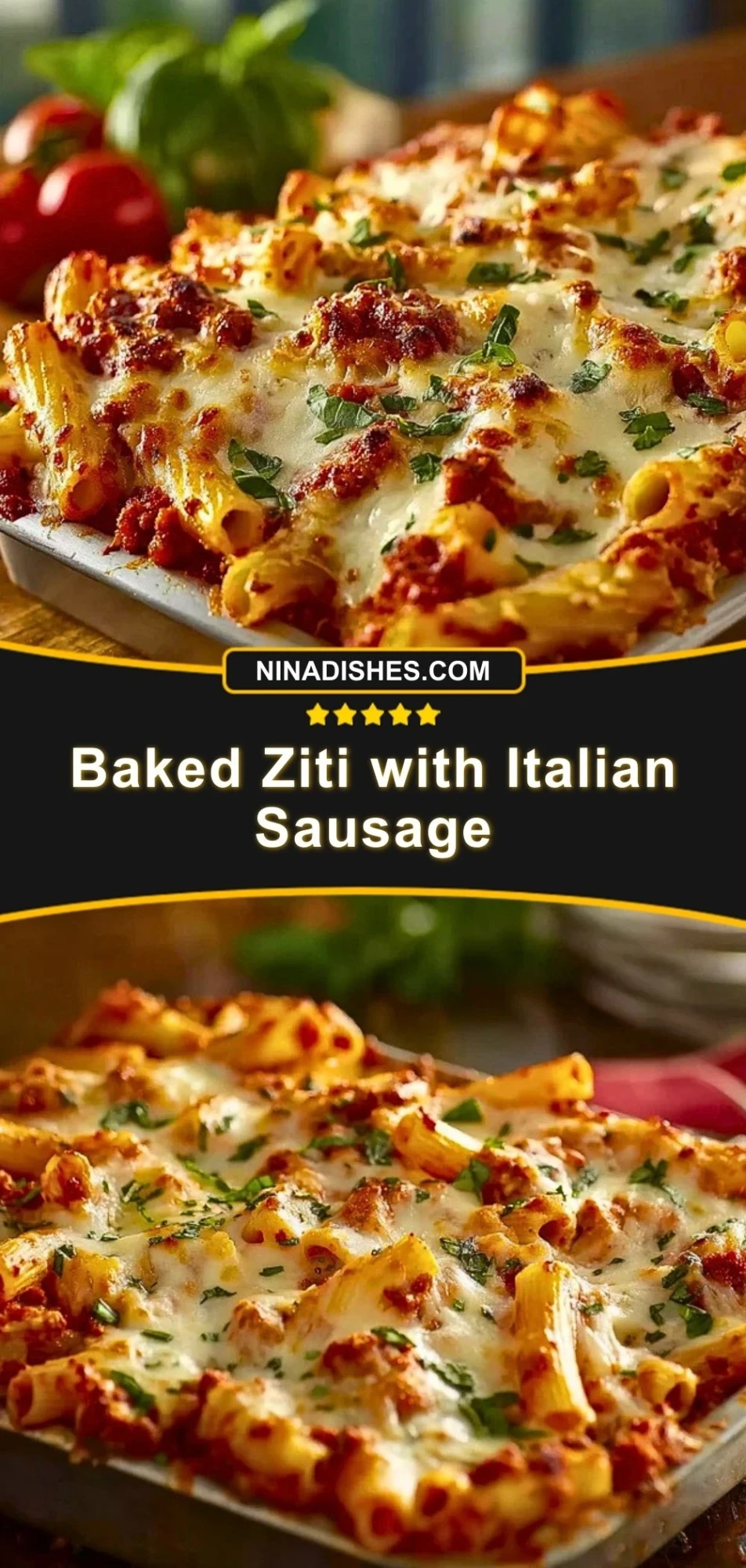 Baked Ziti with Italian Sausage (3)