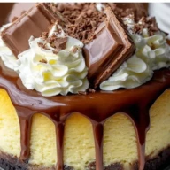 Boston Cream Pie Cheesecake